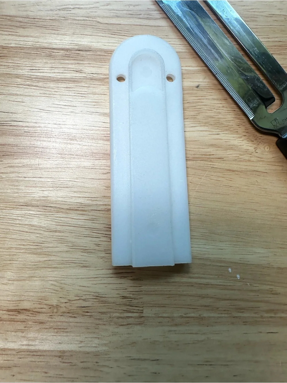 The Pampered Chef Cheese Plane with Black Handle and White Sheath #1125